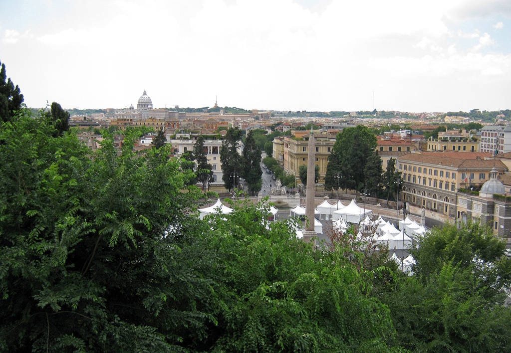 View of Piazza del Popolo